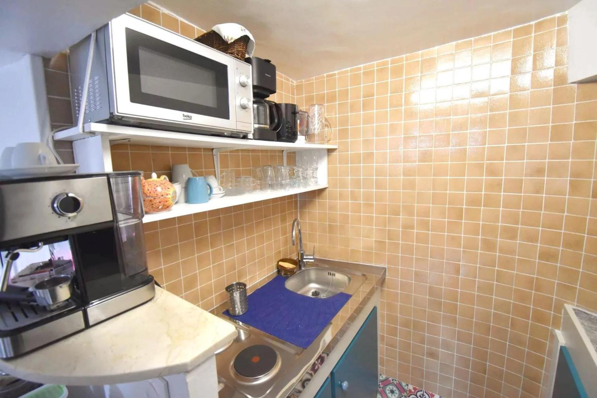 Studio en villa et sa terrasse privée La Trinité Esterno foto