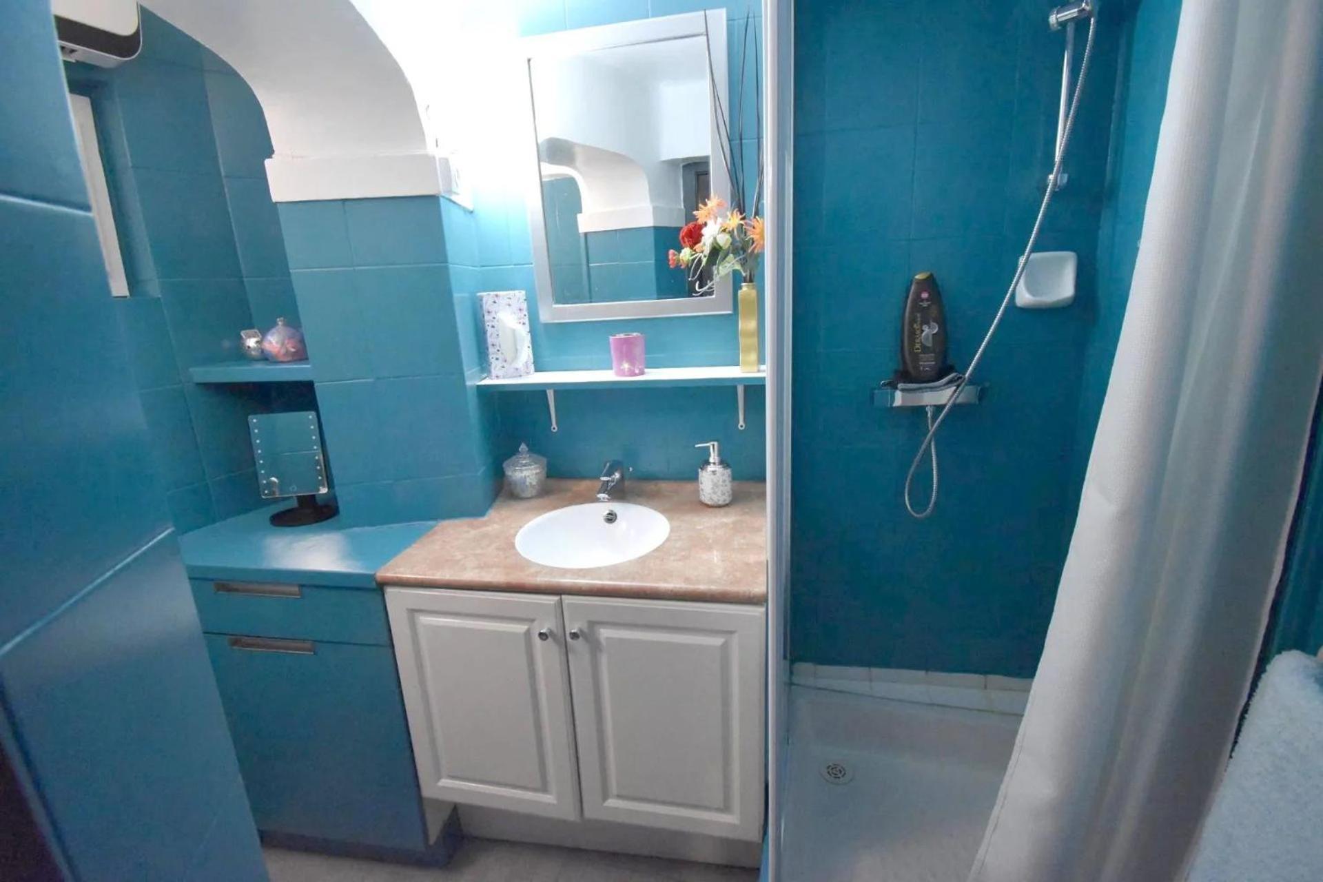 Studio en villa et sa terrasse privée La Trinité Esterno foto