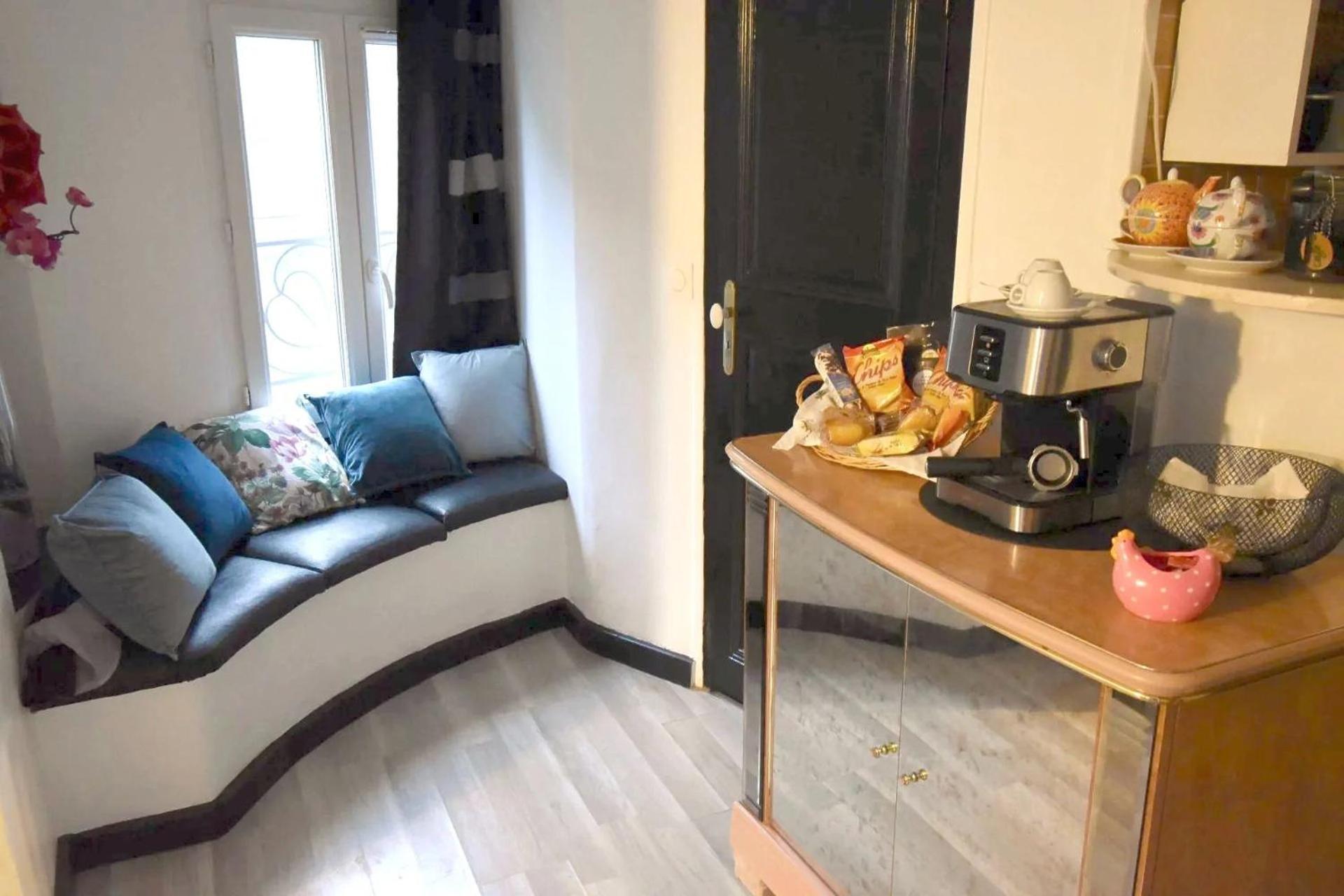 Studio en villa et sa terrasse privée La Trinité Esterno foto